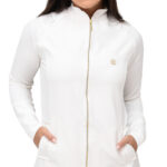 Jaleco Slim Moratty Feminino Zíper Central - Jaleca - Imagem 2