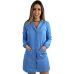 Jaleco Padrão Aluno Feminino de Botão Várias Cores - Jaleca - Imagem 4