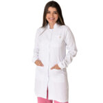 Jaleco Padrão Aluno Feminino de Botão Várias Cores - Jaleca - Imagem 3