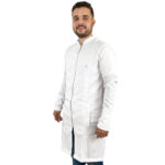 Jaleco Slim Recortes Masculino Várias Cores - Jaleca