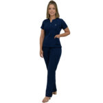 Conjunto Pijama Cirúrgico Scrub Feminino Várias Cores - Jaleca - Imagem 5