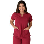 Conjunto Pijama Cirúrgico Scrub Feminino Várias Cores - Jaleca - Imagem 2