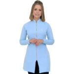 Jaleco Slim Feminino De Zíper Central Várias Cores - Jaleca - Imagem 8