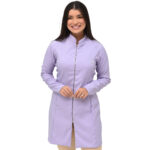 Jaleco Slim Feminino De Zíper Central Várias Cores - Jaleca - Imagem 2