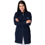 Jaleco Slim Feminino De Zíper Central Várias Cores - Jaleca - Imagem 3