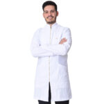 Jaleco Slim Masculino De Zíper Central Várias Cores - Jaleca